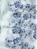Music Notes Light Weight Scarf